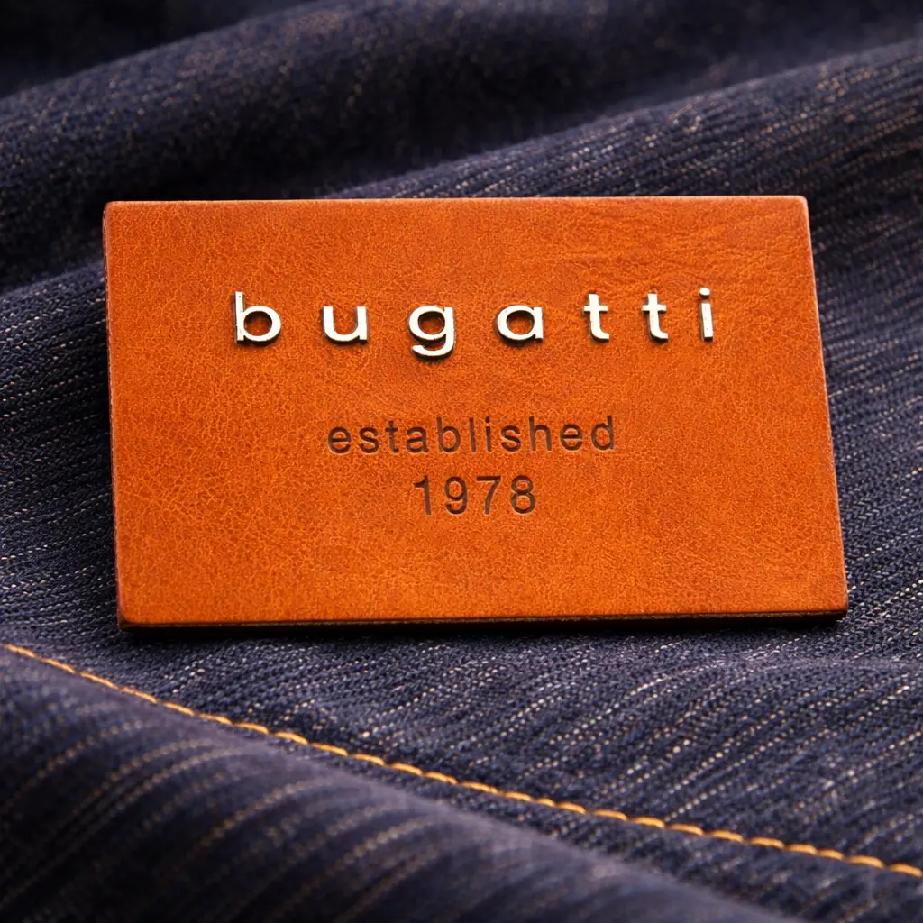 LL-3377 vintage style genuine leather label for jeans