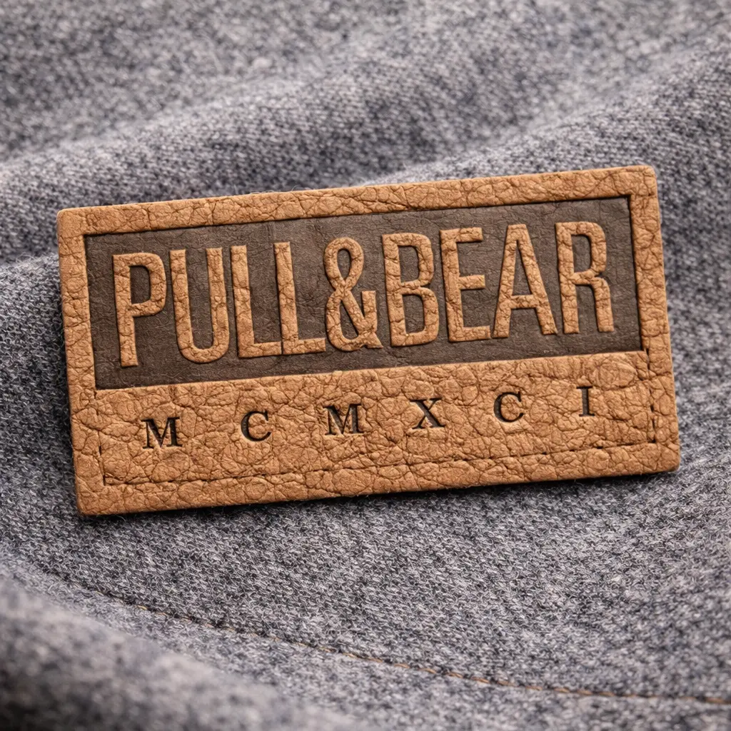 JL-3295 custom jacron label for garment branding